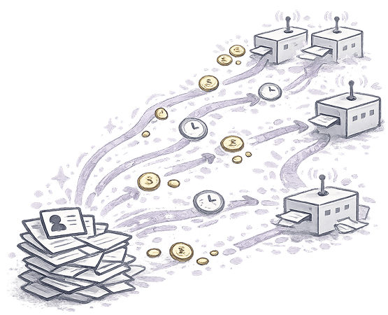BPO dependency illustration
